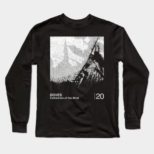 Doves / Minimalist Graphic Design Fan Artwork Long Sleeve T-Shirt